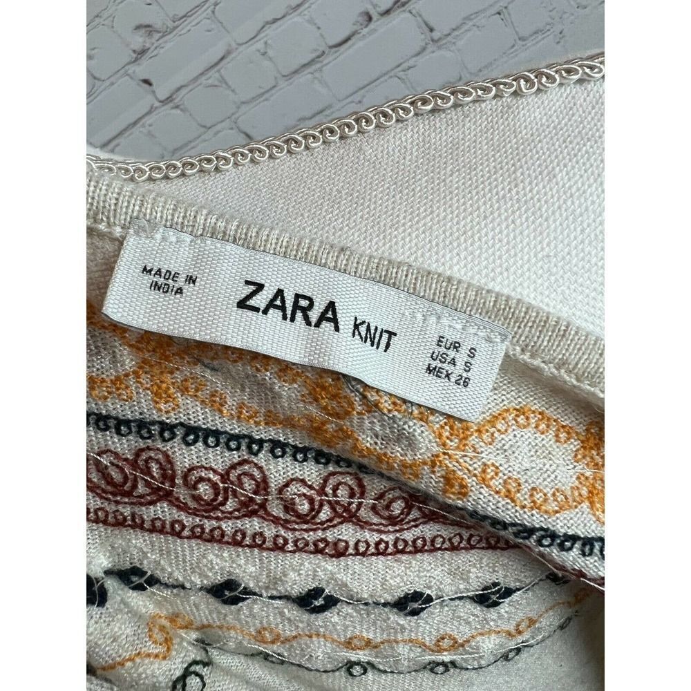 Zara Multicolor Patterned Mini Dress - Picture 8 of 8